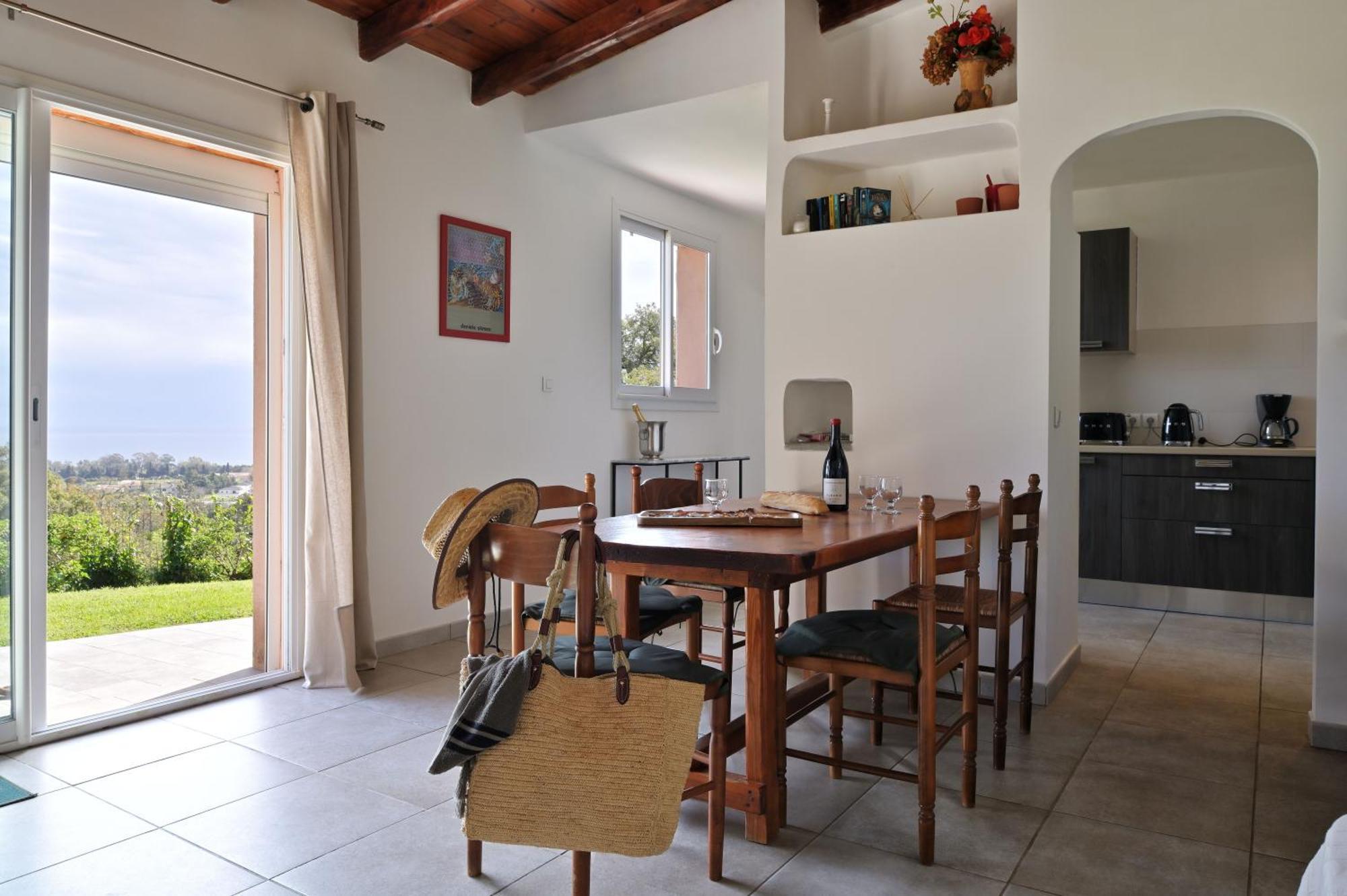 Domaine Punta Della Guardia Villa Panorama Maquis Et Mer, Plage A 1,5 Km Червйоне Екстер'єр фото